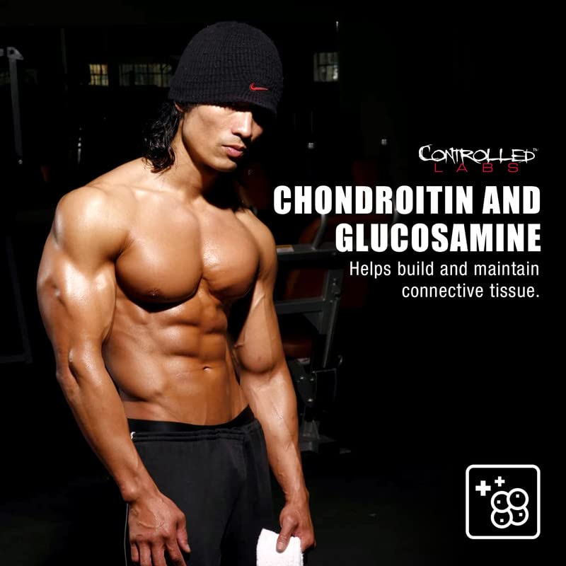 CONTROLLED LABS Orange Triad Daily Multivitamin, Iron Free Sports Supplement for Workout, Digestion, Immune, and Joints, 30 serv Muscle Building and Recovery Tablets