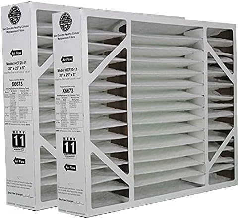 X6673 Lennox 20x25x5 Merv 11 Filter Media 2 Pack