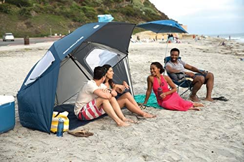 Sport-Brella Versa-Brella SPF 50+ Adjustable Umbrella with Universal Clamp