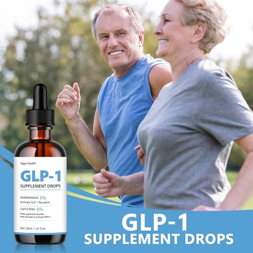 GLP-1 Drops for Men and Women, Fast and Easy to Use,1 Fl Oz