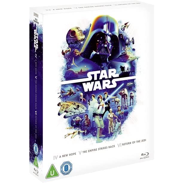 Star Wars 1-9 Complete Movie Collection Bundle (Blu-Ray, Region Free)