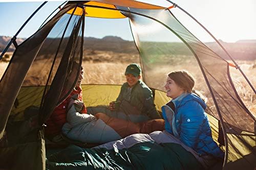 Kelty Cosmic Synthetic Fill 20 Degree Backpacking Sleeping Bag – Compression Straps, Stuff Sack Included