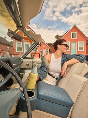 STANLEY All Day Slim Bottle 20-34 OZ | Twist off Lid with Leakproof Seal | Slim Design for Travel & Gym | Insulated Stainless Steel | BPA-Free