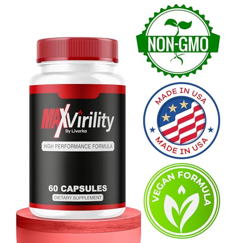 (3 Pack) Max Virility For Men, Max Virility, Maxvirility For Men, MaxVirility Capsules, MaxVirility, Max Virility Supplement, Max Virility Pills For Men, Max Virility Pills, 300 Capsules For 3 Months