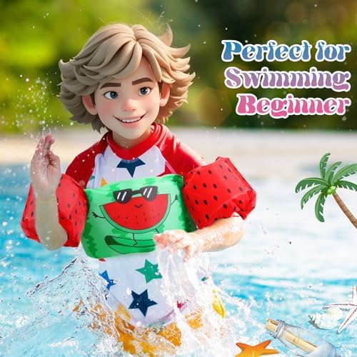 HeySplash Swim Vest for Kids, Toddler Pool Floaties Fit 20-50/70 Lbs, Children Swimming Vest with Adjustable Strap, Swim Jacket Water Wing Arm Float, Puddle Sea Beach Boat Jumper Boy Girl Baby