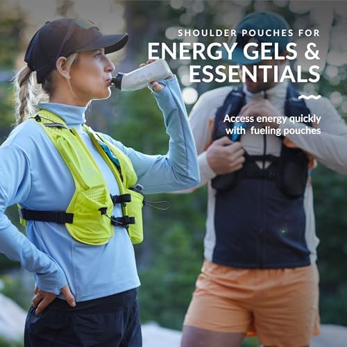 Water Buffalo Hydration Running Vest - Quiver Hydration Vest - Running Hydration Vest with Dual Water Bottles - Lightweight Water Backpack for Running,