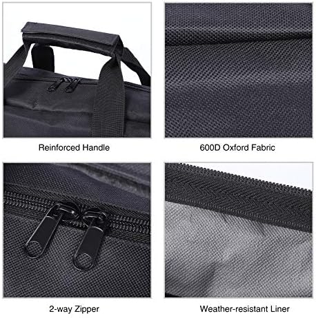 REDCAMP Camp Stove Burner Carry Bag, Stove Carry Case Portable for Camping Stove Gas Grill Accessories, 24"L x 5.1"W x 17.7"H