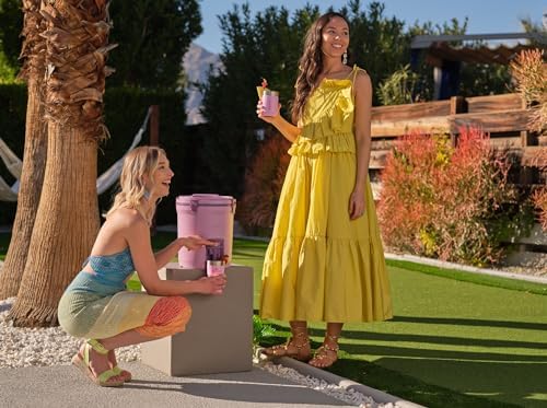 STANLEY Adventure 2 Gallon Fast Flow Water Jug, Ice Water Dispenser, Insulated Beverage Cooler with Easy Pour Spigot and Latched Foam Lid