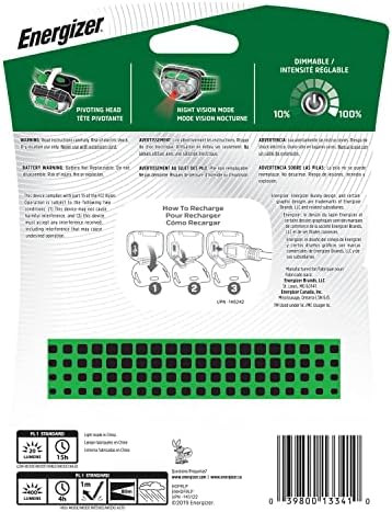 Energizer LED Headlamp Rechargeable