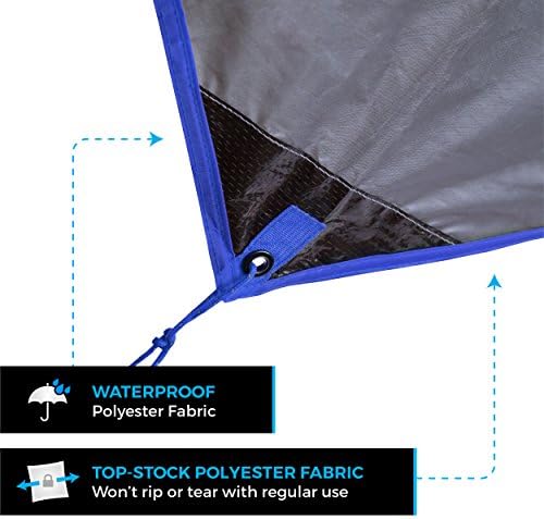Bear Butt Hammock Rain Fly & Camping Tarp - 11 x 9 ft Ultralight Waterproof Tarp for Hammock & Tent Camping - Easy to Set Up