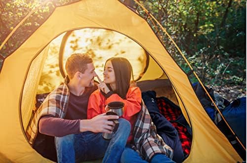 0 Degree Sleeping Bag Cotton Flannel Sleeping Bags for Adults Cold Weather Camping Winter Zero Degree Warm Weather Big and Tall