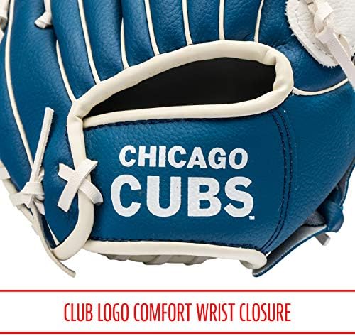 Franklin Sports MLB Youth Teeball Glove and Ball Set - Kids Baseball and Teeball Glove and Ball - Perfect First Kids Glove - 9.5"