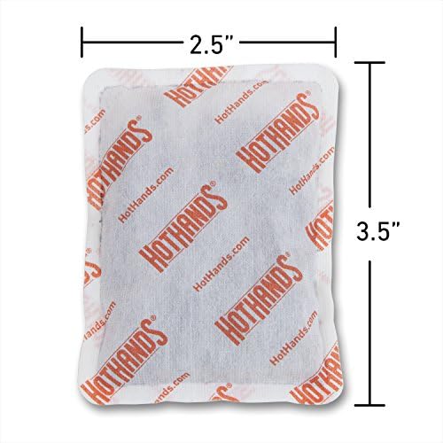 HotHands Body & Hand Super Warmers - Long Lasting Safe Natural Odorless Air Activated Warmers - Up to 18 Hours of Heat - 40 Individual Warmers