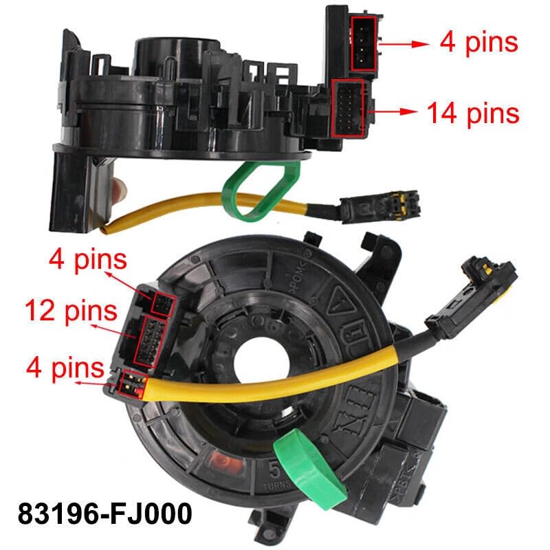 83196-FJ000 83196FJ000 Compatible With Subaru Forester Impreza Legacy Outback 2012-2017