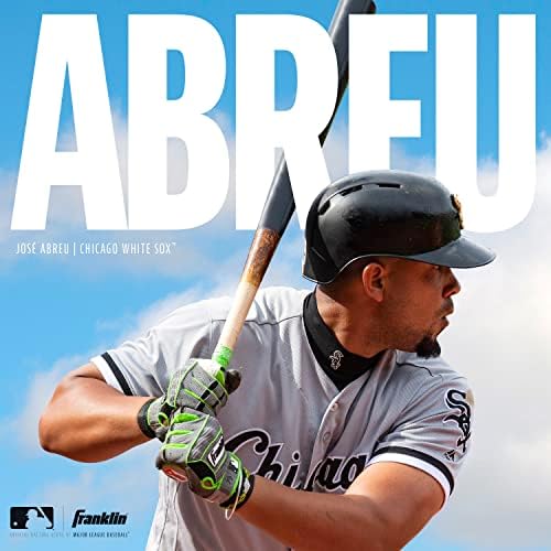Franklin Sports MLB Baseball Batting Gloves - Shok-Sorb X Batting Gloves for Baseball + Softball - Adult + Youth Padded Non-Sting Batting Glove Pairs - Multiple Colors + Sizes