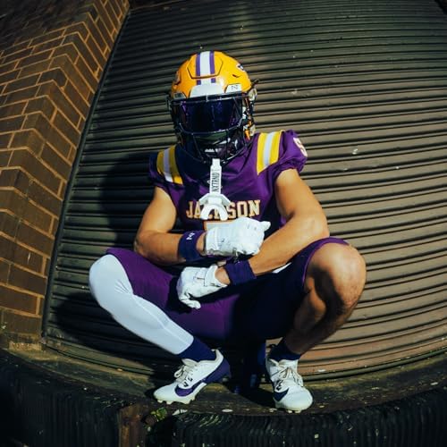 Nxtrnd Two Football Mouth Guard, Football Mouthpiece with Strap, Fits Adult & Youth (White)