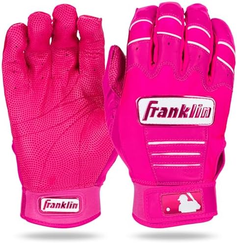 Franklin Sports MLB Baseball Batting Gloves - CFX Pro Adult + Youth Batting Glove Pairs - Baseball + Softball Batting Gloves - Multiple Sizes + Colors