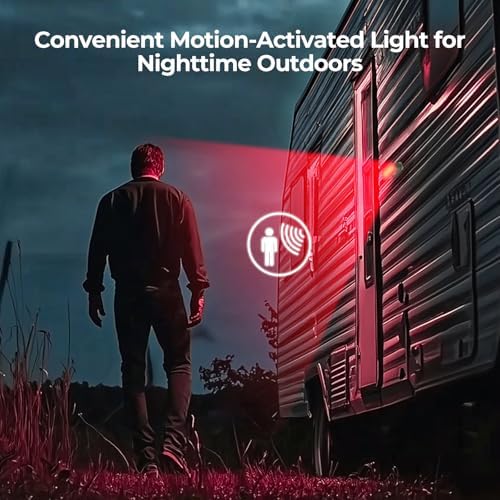 BougeRV Movable Area Light, Rechargeable Camping Lantern, 3200mAh Portable Camping Light, IP65 Waterproof, Camp Lamp for Tent, Power Outages, Emergency, Outdoor