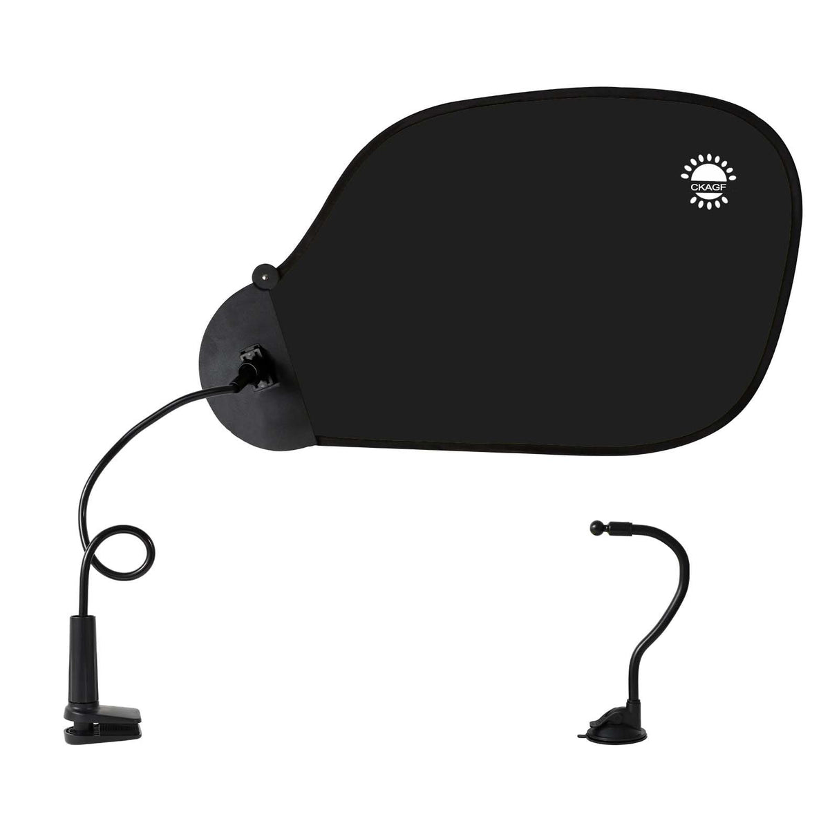 Office Desk Shade and Cubicle Shade: Blocks Light, Glare, and Disturbances. Professional, Adjustable Working Office Cubicle Accessories. Black