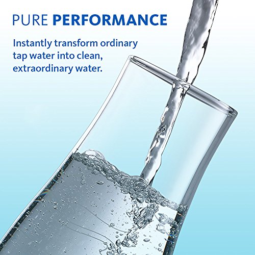 Aquasana Under Sink Water Filter System - Reduces PFAS, Lead, & Chlorine in Drinking Water - Under Counter Claryum Filtration for Kitchen - 3-Stage Max Flow - Chrome Faucet - AQ-5300+.56