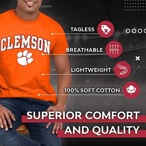 Campus Colors NCAA Adult Gameday Cotton T-Shirt