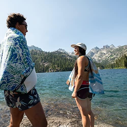 PackTowl Personal Quick Dry Microfiber Towel for Camping, Yoga, and Sports