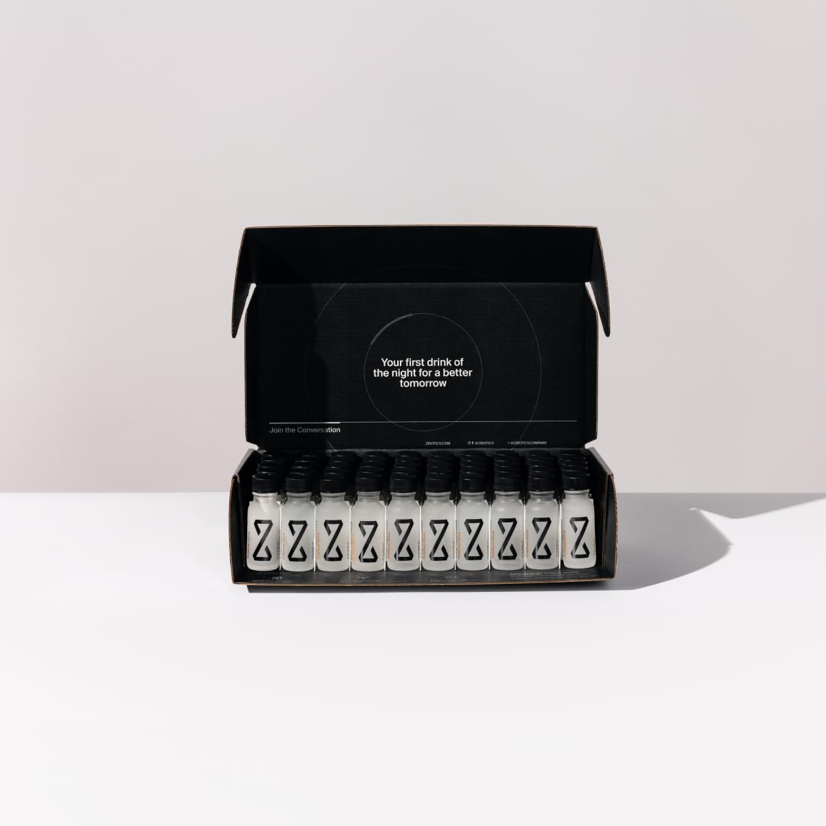 ZBiotics — Feel Better After Drinking, Wake Up Refreshed, Science-Backed, Patented Probiotic for Easier Mornings, Travel-Friendly, 50-Pack of 0.5 Fl Oz Bottles (50 Pack)