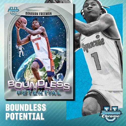 Topps 2024-25 Bowman University Chrome Basketball - Factory Sealed - Value Box
