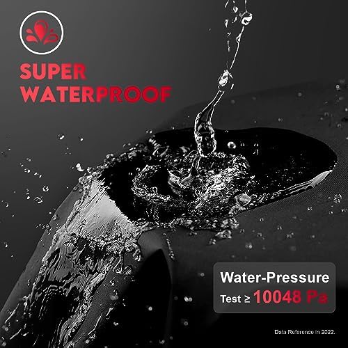 Bike Cover for Transport 1 Bike - Outdoor Bike Covers for 1 Bikes on Rear Bike Rack Transport Heavy Duty & Waterproof, 600D Bicycle Rack Covers for Single Bike on Car Hitch Travel Storage