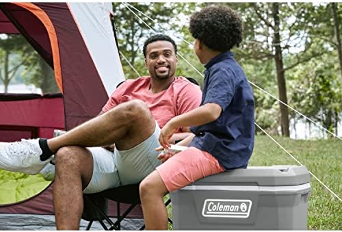 Coleman Classic Series Insulated Portable Wheeled Cooler, Leak-Resistant Outdoor Hard Cooler Keeps Ice up to 5 Days, 65-Quart