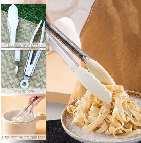 Camping Accessories Kitchen Cooking Utensils Set - Portable Outdoor Camp Cookware Set, Silicone Camper Essentials Gear Must Have Supplies for Travel RV BBQ Grill Picnic Hiking