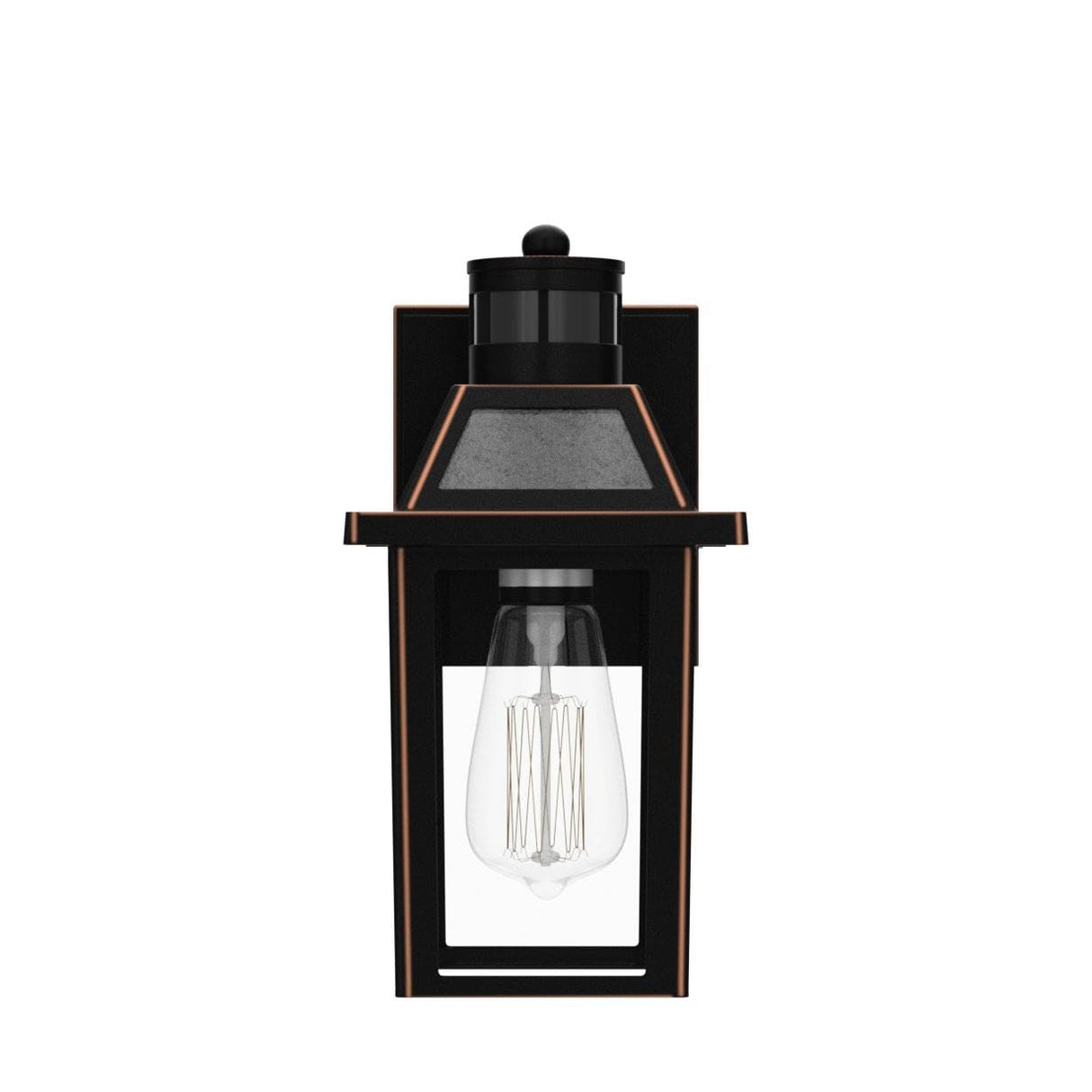 Porch Lights with GFCI Outlet, Dusk to Dawn Outdoor Lights with Outlet, 3 Lighting Modes Exterior Light Fixture Waterproof, Outside Lights for House Front Door Patio Garage