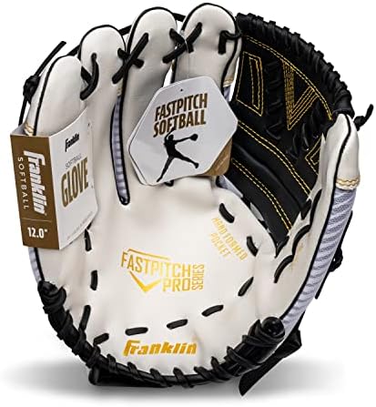 Franklin Sports Girls Softball Glove-Women's Windmill Fastpitch+Slowpitch Softball Glove-Right and Left Hand-Adult