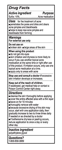 De La Cruz Sulfur Ointment - Cystic Acne Treatment for Face and Body - Daily 10 Min Spot Treatment Mask - Safe and Effective Game Changing Hormonal Acne Treatment that Clears Up Pimples - 2.6 OZ