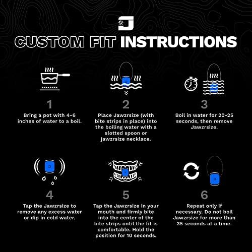 Jawzrsize Pop N Go and Custom Fit Jaw Enhancer Bundles- Jaw, Face, and Neck Exerciser and Toner