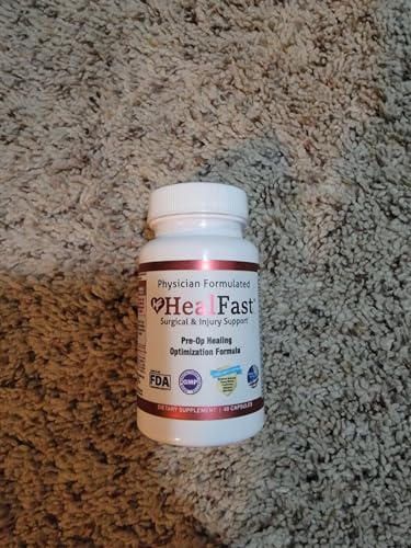 HealFast Surgery & Injury Recovery Supplement (Pre-Op): Quercetin, Probiotics Supplement for Wound, Liposuction, Tummy Tuck, and BBL Post Surgery Supplies