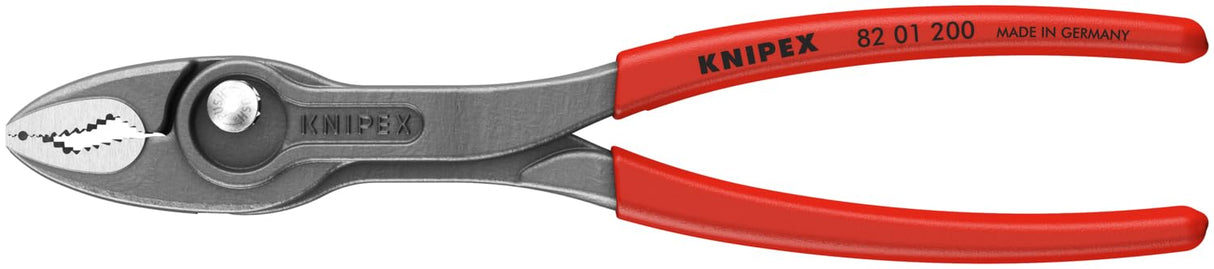 KNIPEX 82 01 200 TwinGrip Pliers, 8-inch
