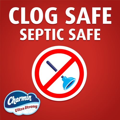 Charmin Ultra Strong Toilet Paper, 18 Mega XL Rolls = 108 Regular Rolls