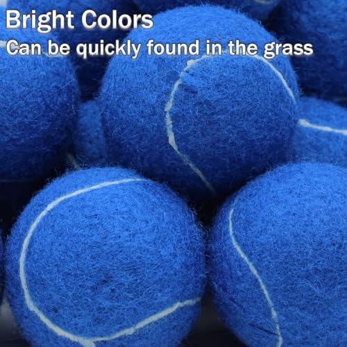 Tennis Balls, 20 Pack Training Tennis Balls,High Elasticity Practice Tennis for Beginner, Exercise Playing Balls for Pet Dog