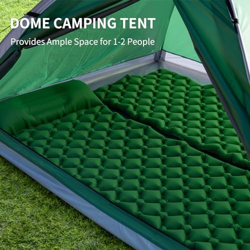 1/2/4/5/6 Person Dome Tents for Camping, Lightweight Portable Backpacking Tent, Small Easy Set Up Outdoor Waterproof Camping Hiking Tent for Adults