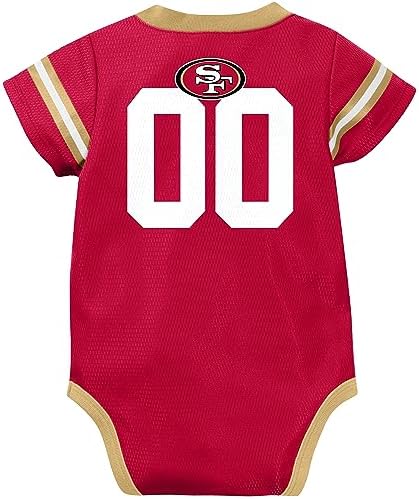 Gerber NFL Unisex Baby Nfl Team Jersey Onesie Bodysuit