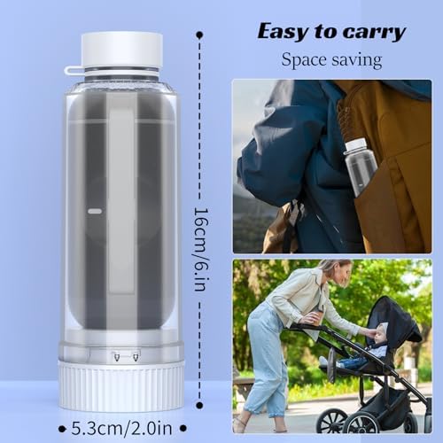 Portable Bidet for Travel, VITCOCO Rechargeable Electric Travel Bidet Sprayer with Adaptor, Waterproof High Pressure Handheld Bidet for Women Men Baby Cleaning