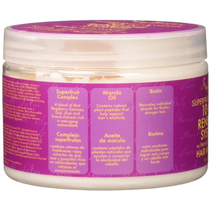 Shea Moisture Super-fruit Complex 10-In-1 Renewal System Hair Masque, 12oz