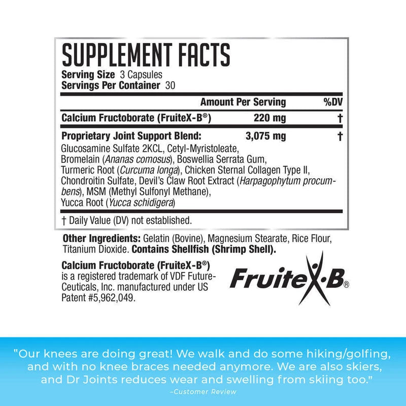 NDS Dr. Joints Advanced Fast-Acting Flexibility & Mobility 90 Caps-JOINT SUPPORT