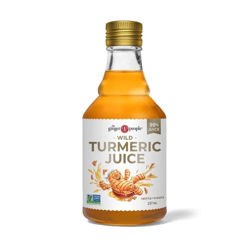 THE GINGER PEOPLE Turmeric Juice 99% - 237ml Bottle