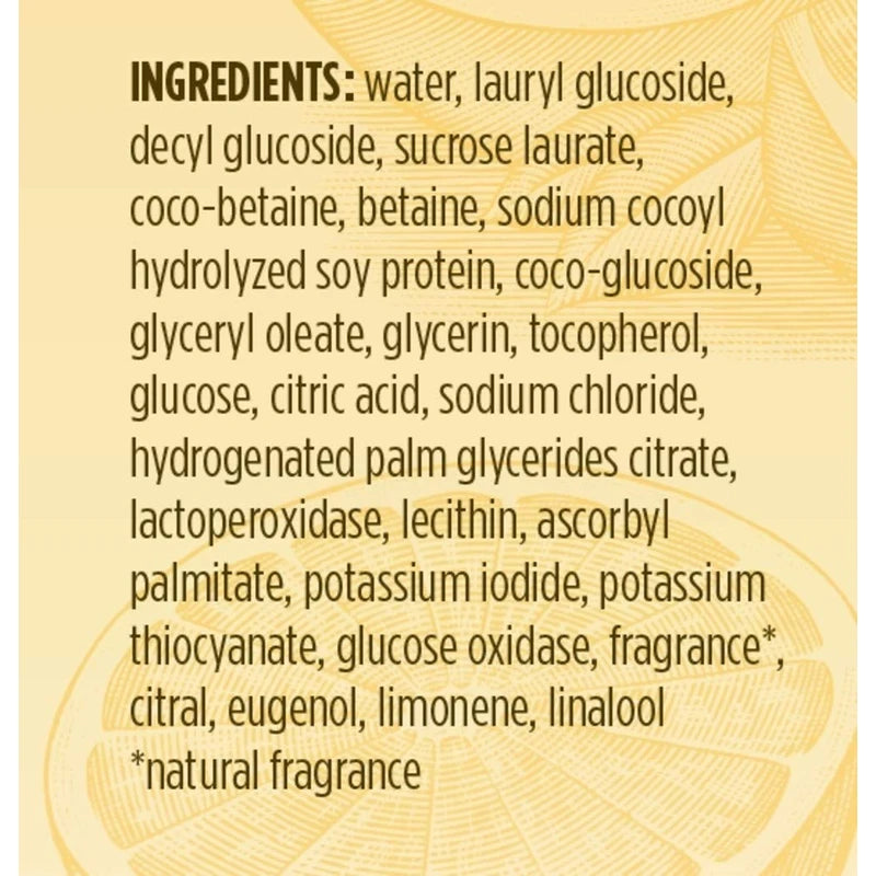 Burt's Bees Citrus & Ginger Body Wash, 12 Fluid Ounces