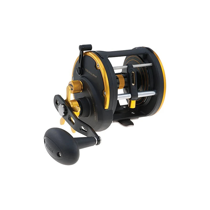 Penn Squall LevelWind - Soporte de Carrete, 20 Viento Normal/Contador de línea-288 Metros