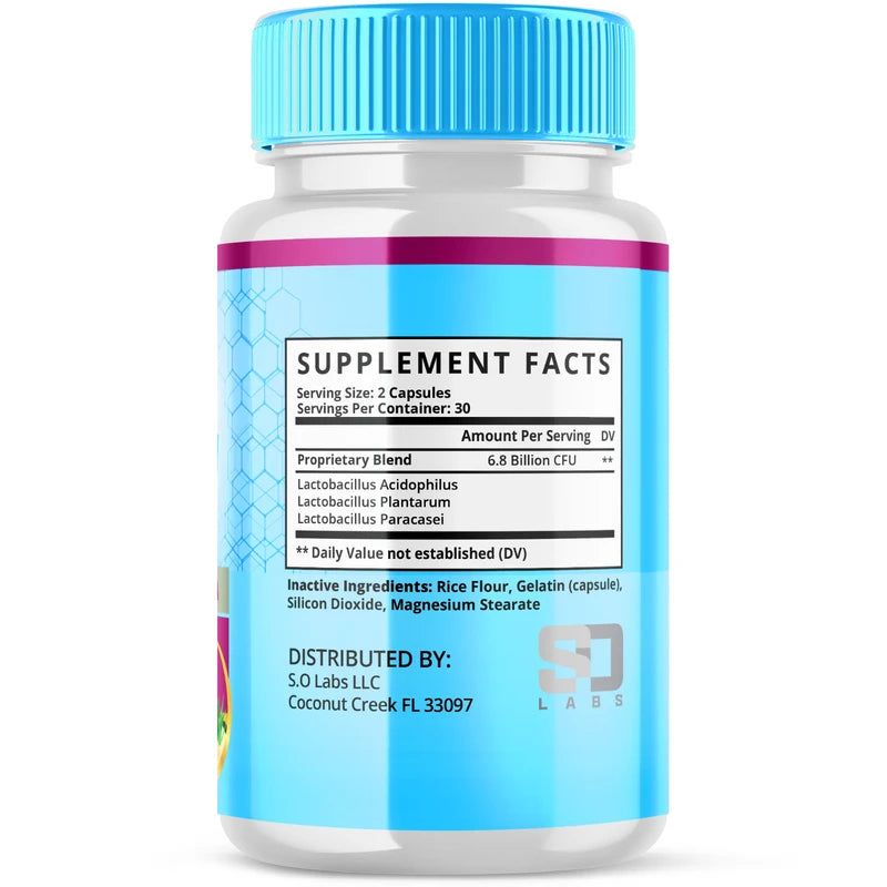 Gut Vita (5 Pack) Gut Vita, Gut Vita Digestion & Gut Health Probiotic (300 Capsules)