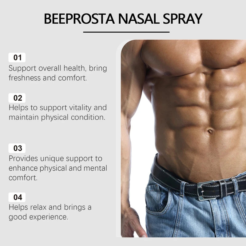 BeeProsta Nasenspray für die Gesundheit der Prostata, Prostata-Gesundheitsspray, natürliche Linderung der Beschwerden bei männlicher Prostatitis