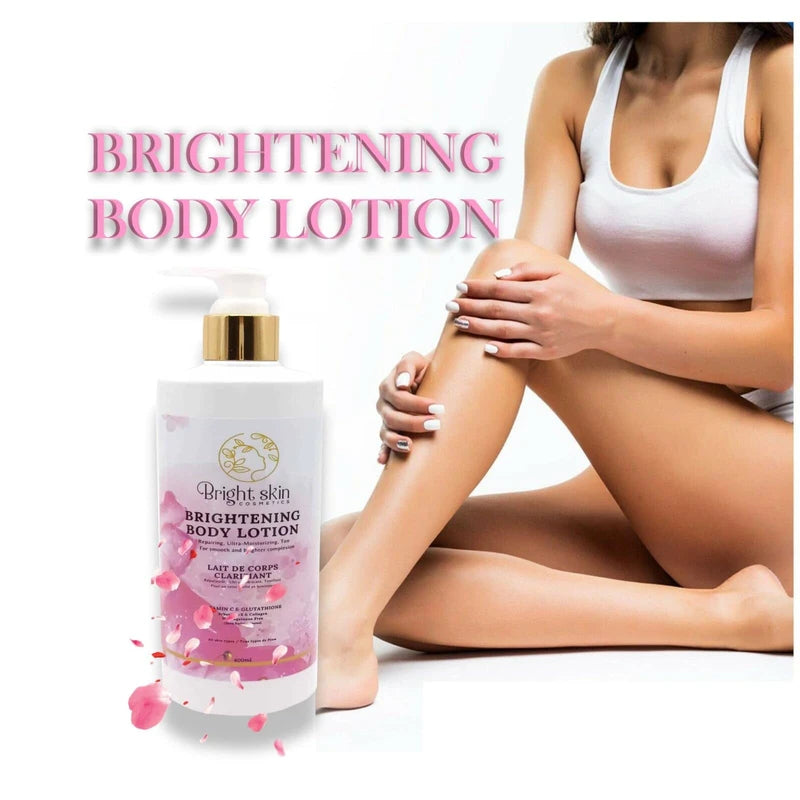 Bright Skin Cosmetics Brightening Body Lotion - 1 lbs, Repairing & Anti-Aging Moisturizer for Smooth, Brighter Complexion